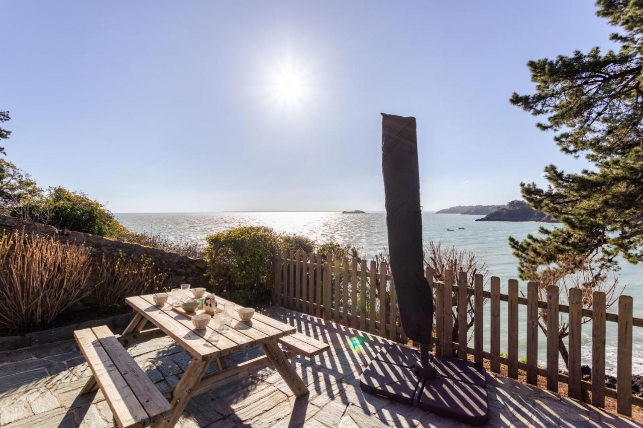 Jardin Sur L'Eau - Appt Vue Mer Κανκάλ Εξωτερικό φωτογραφία